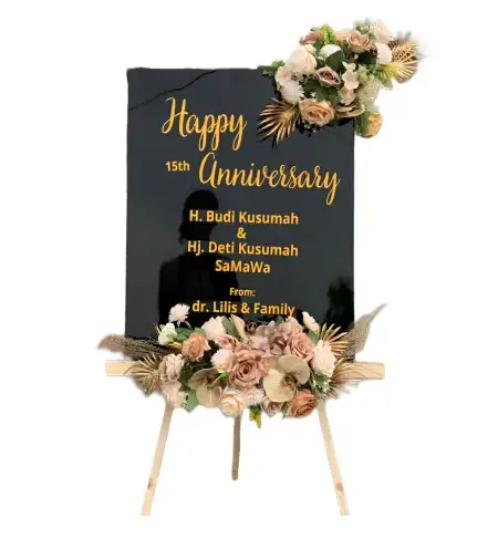 Papan Bunga Akrilik cicantayan